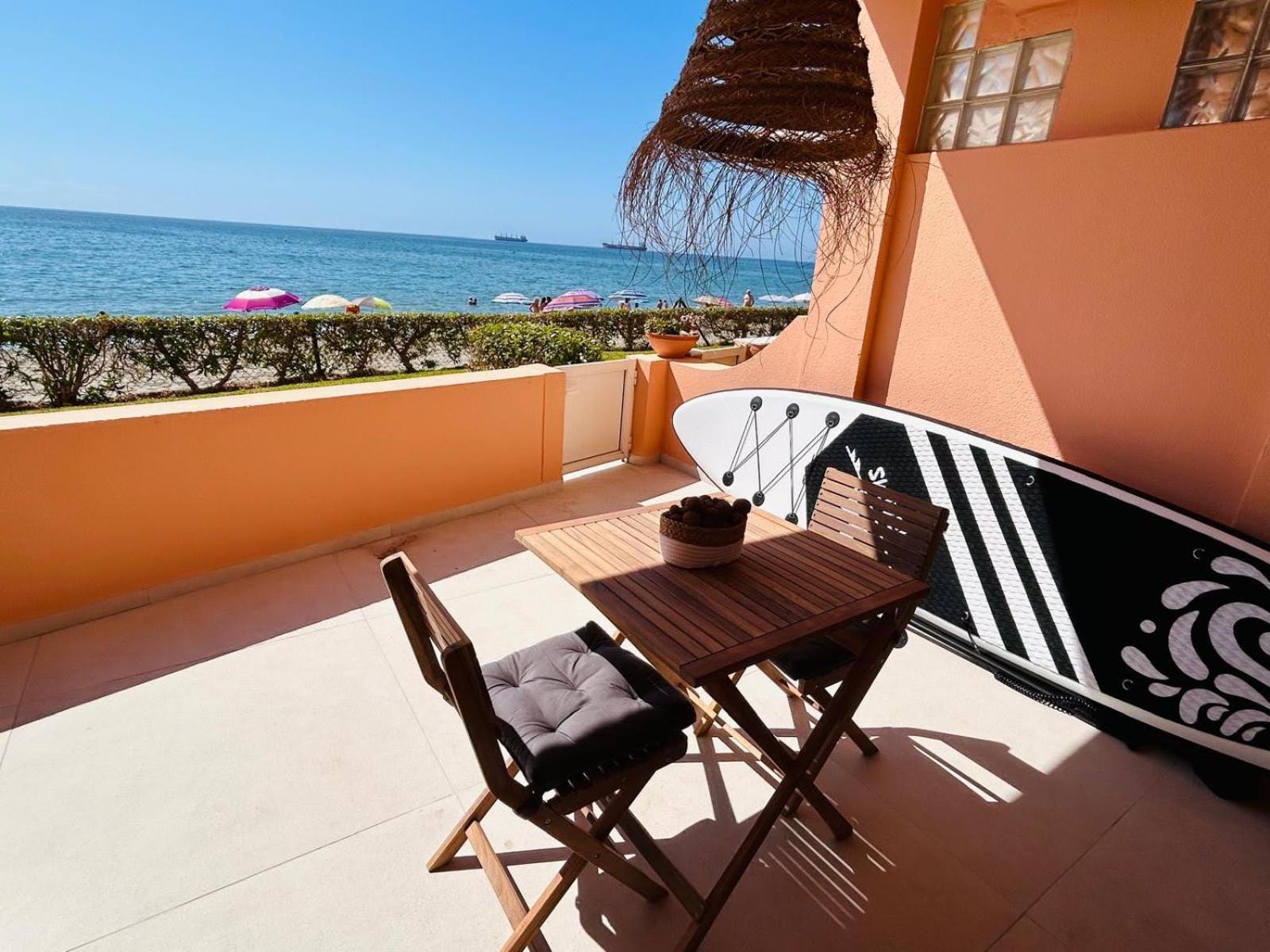 Beachfront Nudist Apartment In Vera Playa Playas de Vera 외부 사진